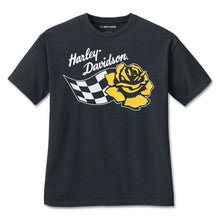 96484-24vw Harley WOMEN&#39;S ROSE RACER OVERSIZED  TEE