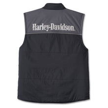 97410-24vm Harley VEST-WOVENBLACK 97410-24vm