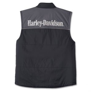 97410-24vm Harley VEST-WOVENBLACK 97410-24vm