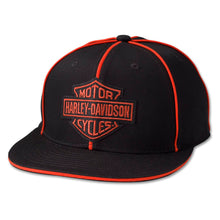 97743-23vm Harley BAR &AMP; SHIELD FITTED HAT - BLACK