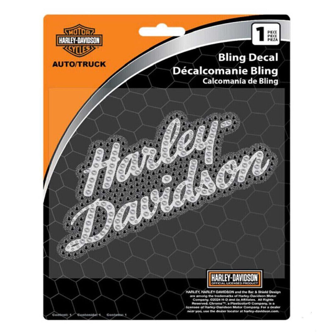 cg26557 Harley HD DECALHARLEY SCRIPT BLING cg26557