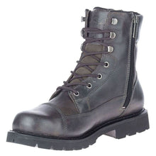 Harley wo-d93796 Harley Men&apos;s Pearson 8-Inch Waterproof Grey Motorcycle Boots D93796