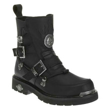 Harley wo-d94167 Harley-Davidson Mens Distortion Skull Metal Motorycle Black Boots D94167